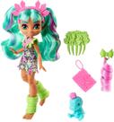 Boneca Fashion Mattel Cave Club Rockelle com Dinossauro - Para Crianças a partir de 4 Anos