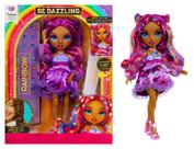 Boneca Fashion Rainbow High Be Dazzling Noemie Violette Roxa
