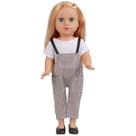 Boneca Figure Toy de silicone macio para bebês e meninas de 45 cm