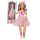 Boneca Gigante Isabelly Musical Articulada 80cm, Brink Model, Canta 3 Canções Presente +3 Anos Boneca Gigante Isabelly Musical Articulada 80cm, Brink Model, Canta 3 Canções Presente +3 Anos