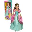 Boneca Gigante Isabelly Princesa Articulada 80cm Presente Crianças +3 Anos - Brink Model Boneca Gigante Isabelly Princesa Articulada 80cm Presente Crianças +3 Anos - Brink Model