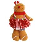 Boneca Ginger Bread em Pé Enfeite de Natal 32cm