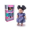 Boneca Girls Jeans Negra Canta 3 Cantigas Milk
