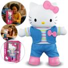 Boneca Grande Hello Kitty Roupa De Pano Brinquedo Original