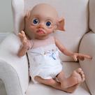 Boneca iCradle 17" Bebê Fada Elfo Reborn Artesanal