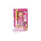 Boneca infantil aninha dorme bebe milk com acessorios - Divertoys