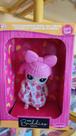 Boneca infantil baby buddies com cabelo colorido e roupinha de frutinha Marca bambola