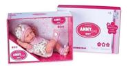 Boneca Infantil Criança Baby Reborn Macacão Cotiplas 2442