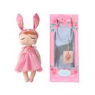 Boneca Infantil de Pelucia Metoo Angela Lily Bell Fofinha c/ Sacola 33cm Colecionável