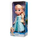 Boneca infantil Disney Frozen Elsa Blue Vestido 35cm