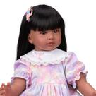 Boneca infantil renascida KOKOMANDY Black Girl 60 cm, pele realista