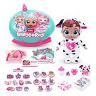 Boneca interativa Babycorns Series 1 grande com luzes e sons