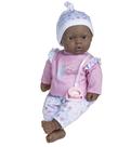 Boneca JC Toys La Baby African American 40cm com acessórios