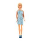 Boneca Kaibibi Loira Vestido Azul com Bolinha BLD347 - Kaibibi Boneca Kaibibi Loira Vestido Azul com Bolinha BLD347 - Kaibibi