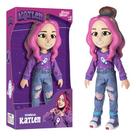 Boneca Katlen Dos Rosa Youtuber Vinil 26 Cm - Baby Brink Boneca Katlen Dos Rosa Youtuber Vinil 26 Cm - Baby Brink