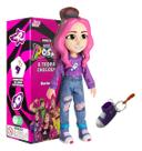 Boneca Katlen Youtube Dos Rosa Emilly Vick 25CM