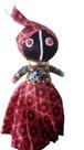 Boneca Khosa Vermelha- Africa do Sul