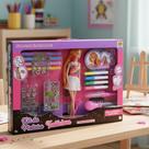 Boneca Kit Pintura Pintar Mechas Cabelos E Acessórios Roupas Pulseiras Dm toys