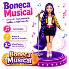 Boneca Kpop Infantil Musical Fashion Cabelos Longos Em Estoque