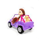 Boneca la petite c/carro sortida brink+