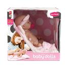 Boneca Little Baby Dolls Sleeping Bag Bambola 100% Vinil
