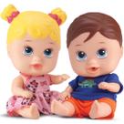 Boneca Little Dolls Gêmeos Menino e Menina - Divertoys -