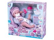 Boneca Love Born Neném Nanando com Acessórios - Cotiplás Boneca Love Born Neném Nanando com Acessórios - Cotiplás