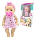 Boneca Luni Tata Baby Com Chupeta Bebê Brinquedo Divertoys