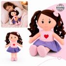 Boneca Lunita Pelúcia Antialérgica Plush Premium Pano Bebê Infantil Decoração Naninha Presente Menina Pegweb
