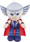 Boneca macia Mattel Marvel de pelúcia Thor Super Hero de 20 cm