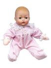 Boneca Madame Alexander Baby Huggums com roupa xadrez rosa