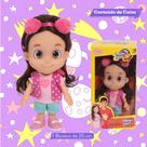 Boneca Maria Clara 25cm Youtuber Infantil 1040 Baby Brink