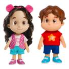 Boneca Maria Clara + Boneco JP Infantil Original Articulados Youtubers Em Vinil Brinquedos Novabrink Boneca Maria Clara + Boneco JP Infantil Original Articulados Youtubers Em Vinil Brinquedos Novabrink
