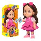 Boneca Maria Clara Com Som Fala 14 Frases Youtuber Original - Baby Brink