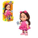 Boneca Maria Clara Youtuber Fala 14 frases Baby Brink 1055