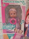 Boneca Mariah cantigas de roda