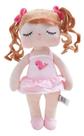 Boneca Metoo Ângela Candy Color 33cm Original Pelúcia
