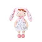Boneca Metoo Doll Original Angela Clássica Coelha Floral 35 cm