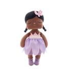 Boneca Metoo Doll Original Angela Fada Borboleta Roxa 35 cm
