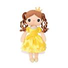 Boneca Metoo Doll Original Angela Princesa Amarela com Cachos 40cm