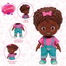 Boneca Milena Vinil Articulada 30cm Com Cheirinho Fofinha