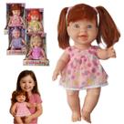 Boneca Milkinha Colors Cabelo Colorido Fofinha Vinil Oferta