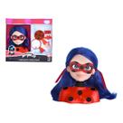 Boneca Mini Busto LadyBug Miraculous Ladybug ZAG Original Infantil Boneca Mini Busto LadyBug Miraculous Ladybug ZAG Original Infantil