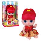 Boneca Mini Sorvetinho Morango Babys Collection Super Toys 607 Vinil Macio e Certificação Inmetro Boneca Mini Sorvetinho Morango Babys Collection Super Toys 607 Vinil Macio e Certificação Inmetro