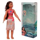 Boneca Moana Grande Articulada C/ Colar Mágico Infantil 52cm