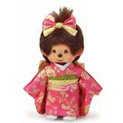Boneca Monchhichi Menina Furisode Sekiguchi 20 x 15 x 6 cm Boneca Monchhichi Menina Furisode Sekiguchi 20 x 15 x 6 cm