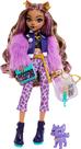 Boneca Monster High Clawdeen Wolf com Mascote Crescent e Acessórios