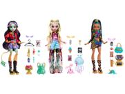 Boneca Monster High Novo Visual Com Pet Frankie Stein