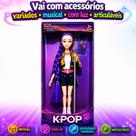 Boneca Musical Infantil Estilo Kpop Com Acessorios Fashion Entrega Rapida