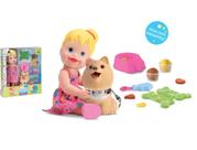 Boneca My Little Pet Menina Com Acessórios Come Faz Caquinha